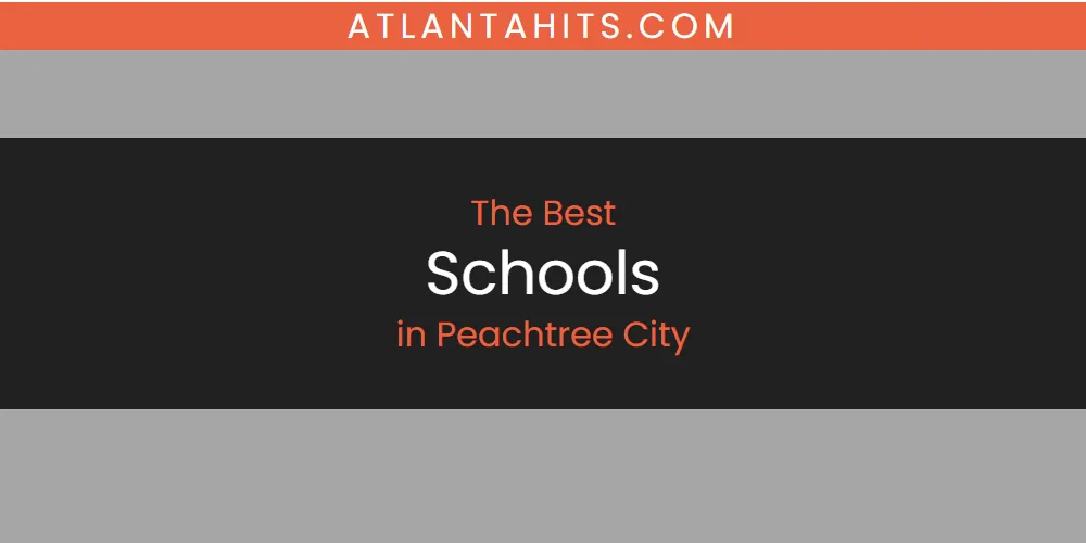 Peachtree City's Best Schools [Updated 2025]